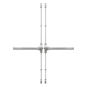 Panic bar for double door